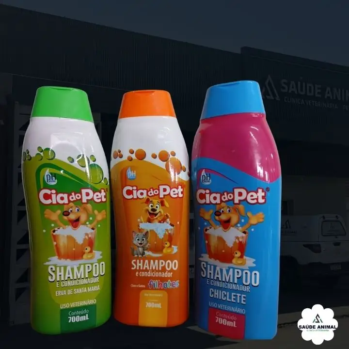 Linha Shampoos Cia do Pet 700ml - Clínica Saúde Animal