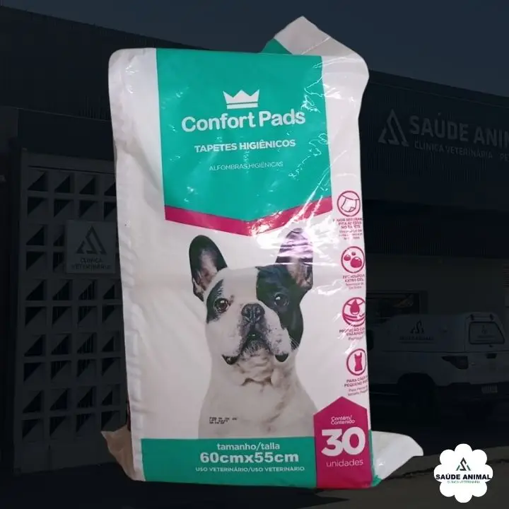 Tapetes Higiênicos Confort Pads 30 Unid. - Clínica Saúde Animal